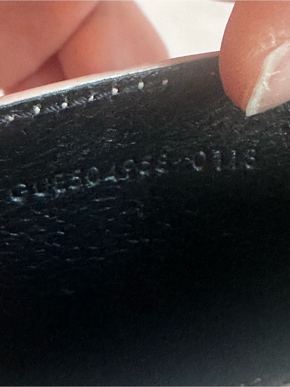 YSL Monogram Chevron Quilted Nappa Leather Card Holder - Picture 13 of 15